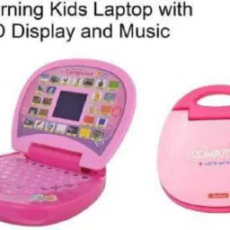 Educational Learning Kids Laptop With LED Display & Music WWR - (Multicolor)-0