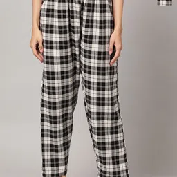 Kryptic Women Pack Of 2 Checked Cotton Lounge Pants-image-65