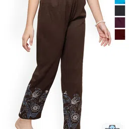 BAESD Girls Pack of 5 Bottom Printed Cotton Lounge Pants-image-103
