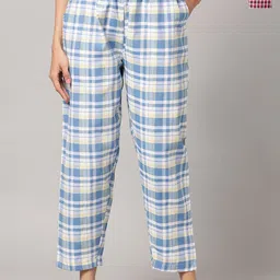 Kryptic Pack Of 2 Checked Cotton Lounge Pants-13