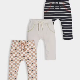 MiArcus Kids Pack of 3 Printed Regular Trouser-image-23