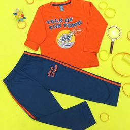 V-Mart Boys Printed T-shirt with Pyjamas-picture-31