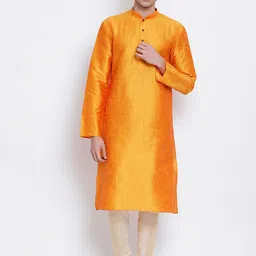 Sanwara Men Art Silk Regular Kurta with Pyjamas-39