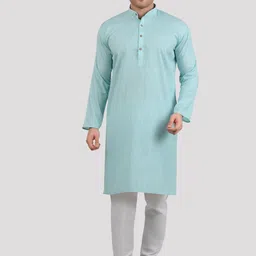 Maharaja Striped Regular Kurta With Pyjamas-picture-4