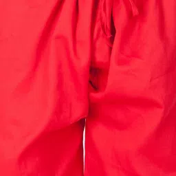 VASTRAMAY Men Red Kurta with Pyjamas image 2