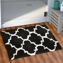 AEROHAVEN Black & White 1850 GSM Bath Rug-image-44