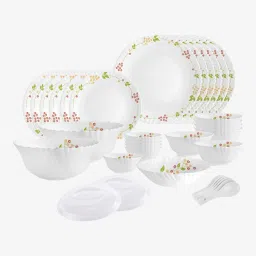 Pack of 35 Opalware Dazzle Secret Garden | Extra Strong | | Dinner Set-image-63