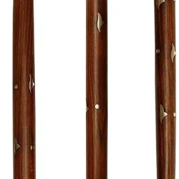 Wooden brown 3fold walking stick for men and women Walking Stick-image-24