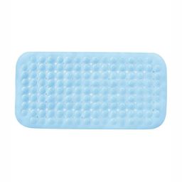 Kuber Industries Blue Self-Design Anti-Slip Bathroom Mat-50
