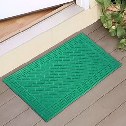 HOKIPO Green Textured Anti-Skid Doormat-17