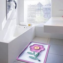 Dakshya Industries Purple 3D Printed Anti-Skid Doormat-image-34