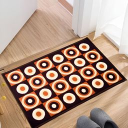Kuber Industries 2 Pieces Brown Printed Doormats-image-45