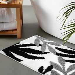 Bajo's Black & White Anti-Skid Doormat-image-6