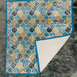 CASA-NEST Blue & Yellow Printed Table Placemats-image-96