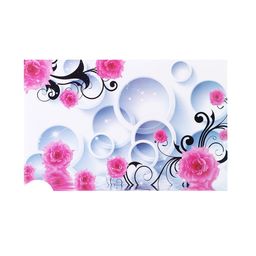 Dakshya Industries Pink 6-Pieces Rectangular Table Placemats image 4