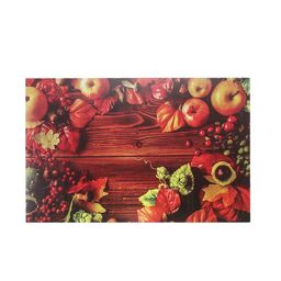 Dakshya Industries Red 6 Pieces Rectangular Table Placemats image 4