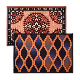 Kuber Industries Assorted 2-Pcs Printed Cotton Doormats image 5