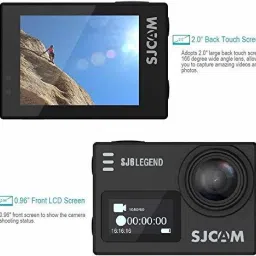 SJCAM SJ 6 Legend 16 MP 4K 24fps 2.0" LCD Touch Screen Action Camera | Gyro Sensor | External Mic Support | Dual Screen Sports and Action Camera image 2