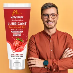 Lubricant For Men & Women Strawberry Flavour infuses a fruity delight Strawberry Lubricant-image-11