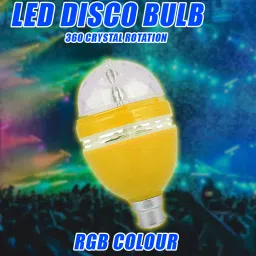 360 Degree Rotating Disco LED RGB Color Bulb for Indoor/Outdoor Party Single Disco Ball-picture-33