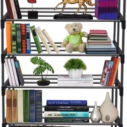 BOOKCASES Metal Open Book Shelf-18