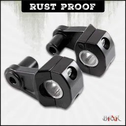 brxr Universal Handlebar Hight Riser/Raiser Handle Clamps Riser For All Bikes Handlebar Riser Kit image 3