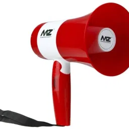 foxpro Speaker 30 Watts Handheld Megaphone with Recorder; Talk Record Play Siren Music and Tour Guide Megaphone Loud Speaker Trumpets Recording Speaker Horn with USB & SD Card Port for Announcing FP-556 BT Outdoor PA System image 2