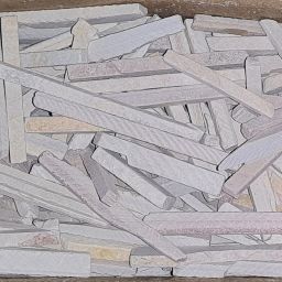 500gms NATURAL PURE EARTHY white SLATE PENCIL BEST QUALITY chalk chalk box-image-52