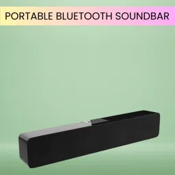 GUGGU Bluetooth (PORTABLE HOME THEATER SOUNDBAR) Crystal Clear Sound, 5H. PaytimeF477 20 W Bluetooth Soundbar-image-92