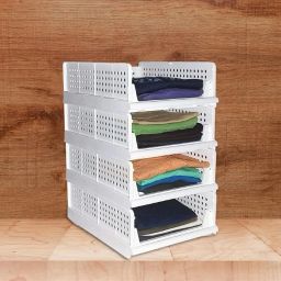 Cloth stacker Plastic Clothesline-image-18