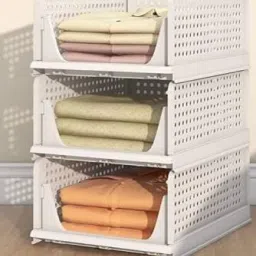 Clothes Organizer For Wardrobe Cupboard Organizer For Clothes Foldable PVC Collapsible Wardrobe-image-30
