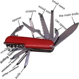 ASTOUND 11 in 1 Folding Knife Tool Kit- Versatile and Compact-iv Multi Tool, Knife, Pocket Knife, Survival Knife image 2