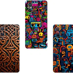 SKINADDA REDMI NOTE 14 PRO 4G COMBO(PACK OF 3)Camera&Back Protector Premium Vinyl Mobile Skin-image-91