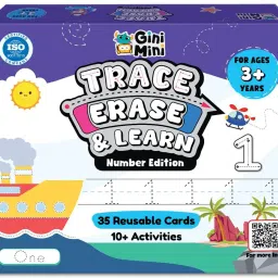 Trace, Erase & Learn (Numbers) with 10+ Activities 35 Reusable Cards for Kids-28