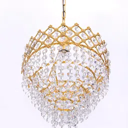 precious crystals, round shaped pendant/hanging small chandelier celling light with as four/K-9 crystals, led pendant light bulb not included Chandelier Ceiling Lamp-image-17