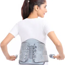 tynor Lumbo Lacepull Brace, Grey, Universal Size, 1 Unit Back / Lumbar Support-picture-26