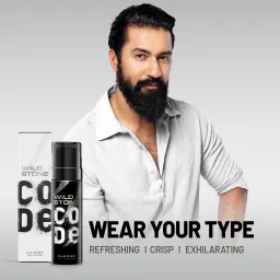 wild stone CODE Chrome No Gas Deodorant Spray-For Men image 3