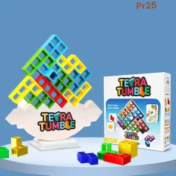 Tetra Tower Stacking Balancing Toy Multicolor11-3