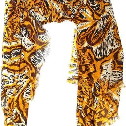 Printed Rayon Women Multicolor Stole-image-17