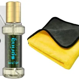 Rainforest Spring Water car perfume (Pack 1) with Microfiber Cloth (combo) Car Freshener Spray-25