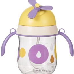 Premium Baby Water Bottle with Straw & Easy-Grip Handles-image-13