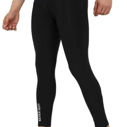 Printed Men Black Tights-39
