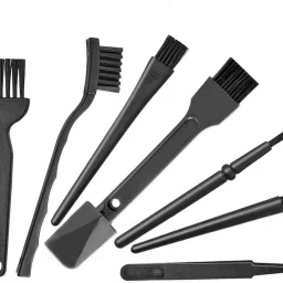 meshiv mantra 7 in 1 Small Portable Plastic Handle Nylon Brush Kit Set for Keyboard Laptop PC for Computers, Laptops, Mobiles-26