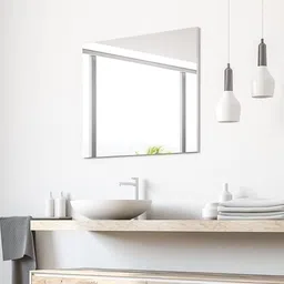 luppra 24 × 2 in Frameless Square Wall Mirror Bathroom Mirror-picture-48