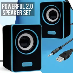 fire turtle Bass Sub woofer System For PC Laptop 3 W Laptop/Desktop Speaker-41