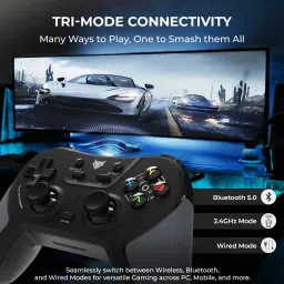 EVOFOX One S Universal 3-Mode Wireless & WiredGamepad image 4