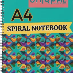 uniqpal SET OF 10 A4 Notebook RULED /LINE 200 Pages image 2