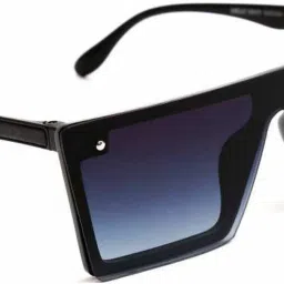 netwiz UV Protection Rectangular Sunglasses (Free Size) image 3
