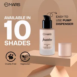 mars SPF50 PA++++ High Coverage Liquid | Blemish Free & Blendable Makeup Foundation image 4