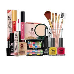 NOY Set Of 15 Lightweight Festive Makeup Combo - 590-43